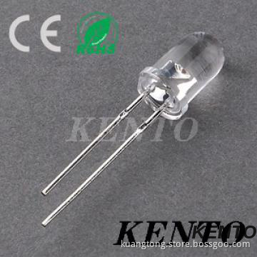 Water Clear Through Hole Short legs Yellow Ultra bright LED Diode